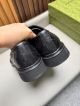 Gucci Man Black Calfskin Business Leather Shoes 042882 (6)_th.jpg